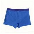 thumbnail image 2 of KyCheLot Girls Boxer Briefs Mid Waist Casual Solid Color Breathable Comfort No Show Underwear 6-13 Years, 2 of 5