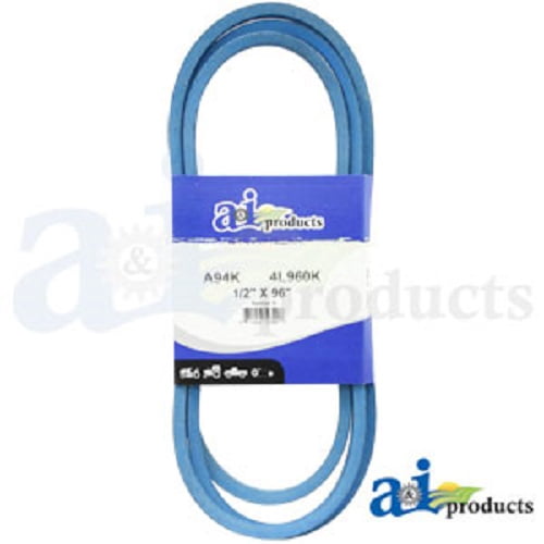 D&D PowerDrive L495 Kevlar V-Belt – 95" Length, 1/2" Width