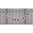 thumbnail image 4 of Inkdotpot WelcomeHome Pre Strung Bunting Housewarming Rustic Kraft Photo Props Home Party Sign Wall Dcor Banner Flags, 4 of 6