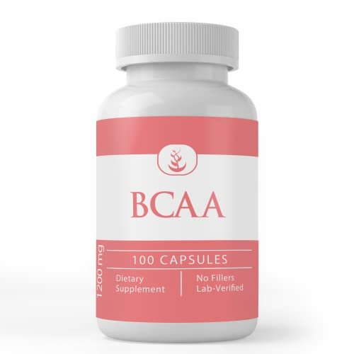 PURE ORIGINAL INGREDIENTS BCAA, 100 Capsules Always Pure, No Additives Or Fillers, Lab Verified