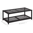 thumbnail image 2 of vidaXL Shoe Rack Shoe Storage Organizer Shoe Shelf Holder Entryway Poly Rattan, 2 of 4