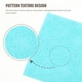 thumbnail image 3 of 6 Pcs Oven Bake Clay Ceramic Texture Template Clay Embossing Mats 14.2X7cm, 3 of 8