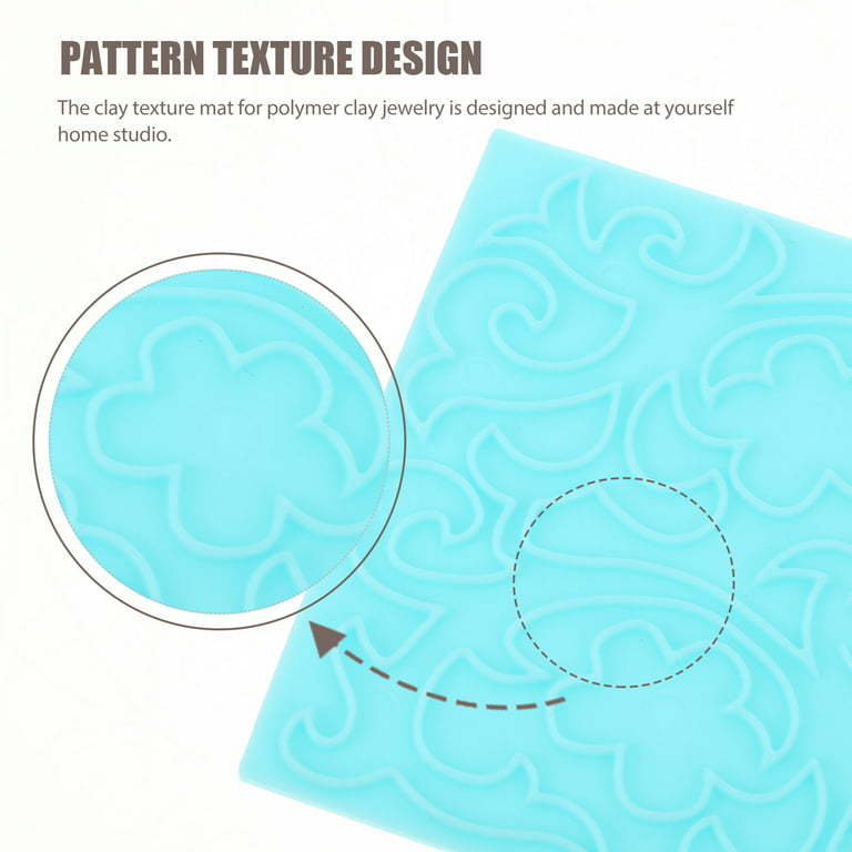 Texture Mat Polymer Clay, Clay Impression Silicone