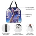 thumbnail image 4 of Disketp Night Sky Winged French Bulldog for Insulated Lunch Bag for Women and Men, Perfect for Work, Hiking, Picnic, 4 of 8