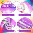 thumbnail image 4 of Disco Theme Banner Glittery Design Birthday Party Display Pink Purple Color Star Pattern Celebration Backdrop for Birthday Celebration Disco Party Photo Shoot, 4 of 9