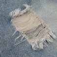 thumbnail image 4 of Landzoo Kids Girls Shorts Solid Color Elastic Waist With Tassels Summer Comfortable Girls Denim Shorts Size 13-14 Years Blue, 4 of 9