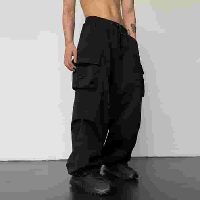 DxhmoneyHX Men's Baggy Cargo Pants Trendy Casual Parachute DxhmoneyHX Men's Baggy Cargo Pants Trendy Casual Parachute