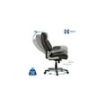 thumbnail image 5 of Sealy Ryder Gray Bonded Leather Office Chair with Plywood Frame & Flip Arms, 5 of 7