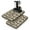 White-438, variant on Coffee Mat with Pastoral Style Design - Reusable Diatom Drying Pad with Aesthetic Room Decor Feel, Quick-Dry Counter Mat for Kitchen Sink, Coffee Pot or Espresso Station