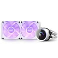 thumbnail image 5 of NZXT Kraken RGB 240mm - RL-KR240-W1- AIO RGB CPU Liquid Cooler - LCD Display - 2 x F120RGB Core Fans Radiator Fans White LGA 1851 / AM5 Compatible, 5 of 9