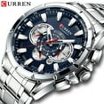 thumbnail image 1 of CURREN 8363 Reloj para hombre Hombre Reloj de pulsera de cuarzo para hombre Relojes con co Abanopi Reloj de los hombres, 1 of 5