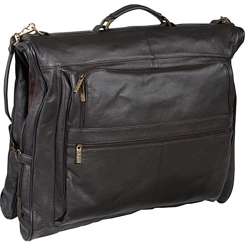 Amerileather Cowhide Leather 3suit Garment Bag