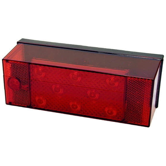 PETERSON MFG V856L Trailer Light - Red - Rectangular