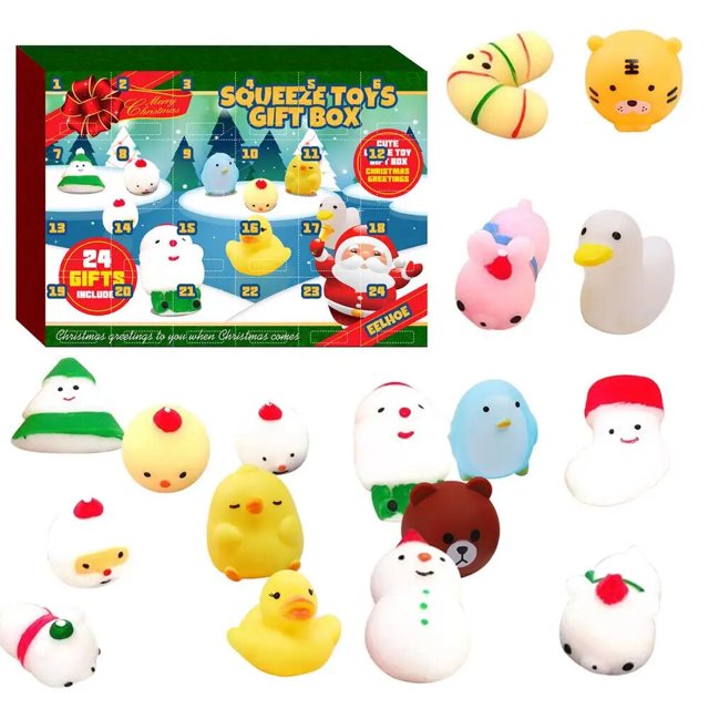 Mini dinosaurio de 24 piezas para niños, figuras de animales de simulación, calendario de adviento de Navidad, juego de dinosaurios, regalo de Navidad