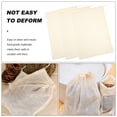 thumbnail image 4 of 12 Pcs Drawstring Filter Bag Pouches Medicine Soup Bags The Line Decoction Coffee Sock, 4 of 6