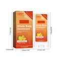 Body Care Stick Armpit Sweat and Unpleasant Foot Odor Summer Refreshing