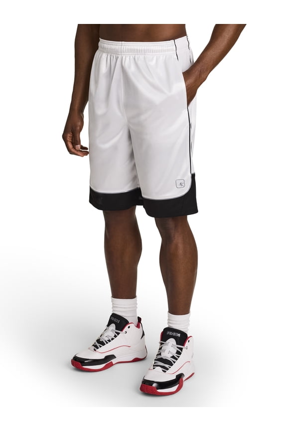 Men's and Big Men's All Court Colorblock Short, 11" inseam, up to Size 3XL