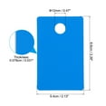 thumbnail image 2 of Unique Bargains 2.13 x 3.39' NFC Vierge PVC Cartes de Couleur, 10 Pcs, Bleu, 2 of 5