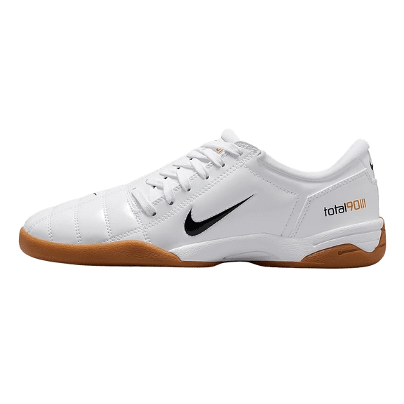 NIKE WOMENS Total 90 III Womens "Patent Leather - White / Gum" IB5666 100 IB5666 100 from Stadium Goods