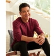 thumbnail image 6 of Real Essentials 3 Pack: Men's Cotton Long Sleeve Crew Neck T-Shirt with Pocket - Soft Work Casual Jersey Tees (Big & Tall), 6 of 6