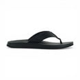 thumbnail image 1 of Reef Men's Ojai Classic Black Leather Slides CJ6247<span> - </span>8, 1 of 1