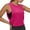 Hot Pink, variant on Lixiuxyad Women's Tank Top Camisole Women's Casual Sleeveless Yoga Tank Top Loose Fit Comfortable Summer Workout Vest For Daily Wear Outdoor Activities,Black