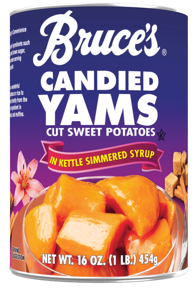 Bruce's Yams, Candied Sweet Potatoes in Kettle Simmered Syrup, 16 oz