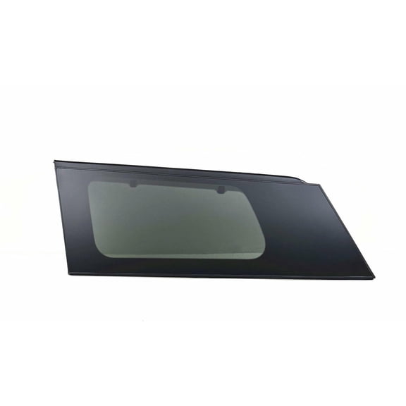 Black Moulding Style Driver Left Side Rear Quarter Window Quarter Glass Compatible with Kia Sedona 2015-2021 Models