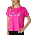 thumbnail image 2 of Ladies NFL Detroit Lions Tula Knit Short Sleeve Top, 2 of 3