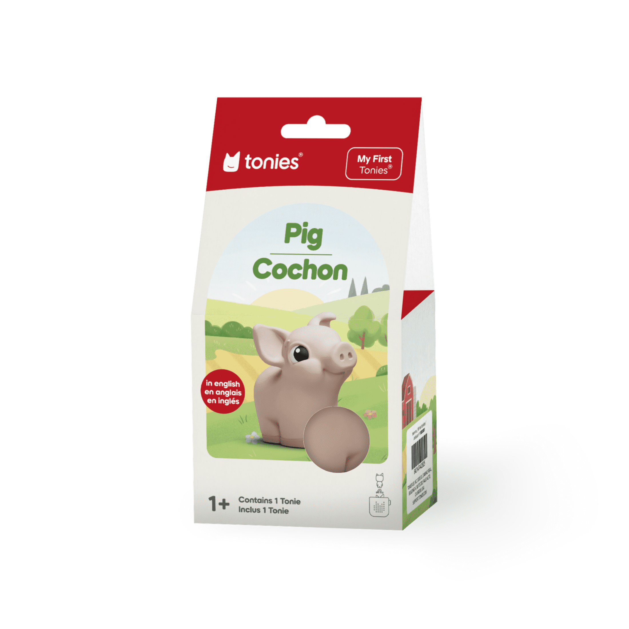 tonies Pig My First Tonies Soft and Squeezable Audio Toy Figurine, Age Group 1+
