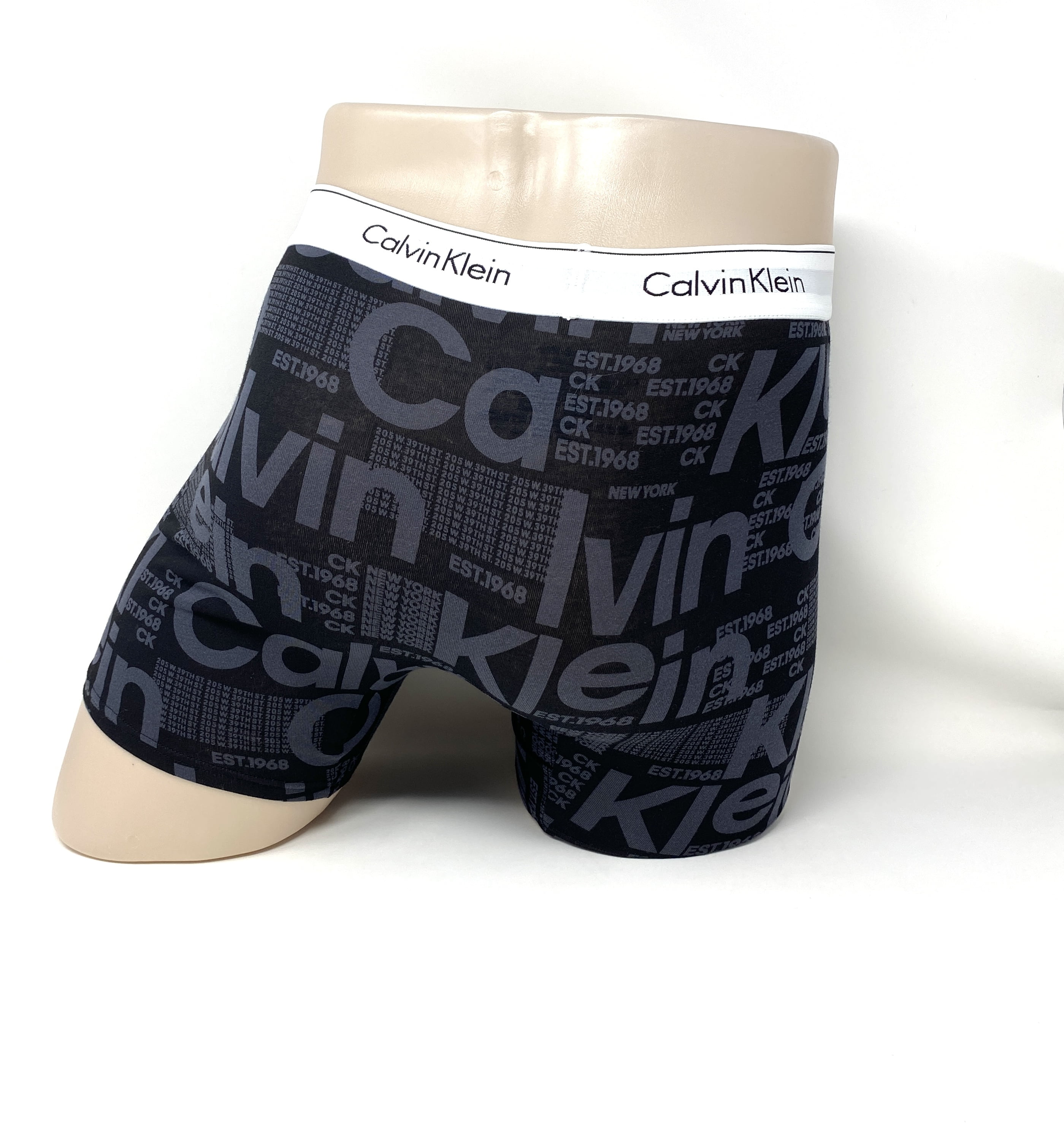 Calvin Klein Men's Underwear Modern Cotton Stretch Boxer Brief Black  NB1892002 