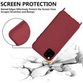 thumbnail image 3 of HAHDAXIA Case Compatible with iPhone 13 Pro,Hands Free Lanyard Soft Silica Gel Case with Cross-Body Belt & Adjustable Shoulder Strap Shockproof Protector (Wine Red, iPhone 13 Pro), 3 of 7