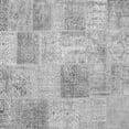 thumbnail image 1 of Ahgly Company Indoor Square Patchwork Gray Transitional Area Rugs, 6' Square, 1 of 1