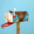 thumbnail image 4 of Lsque Cute Cow Sunflowers Art Mailbox Cover Standard Size ,Magnetic Mailbox Covers Post Wraps Letter Box Cover -25.5x21 in, 4 of 9