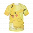 thumbnail image 1 of Ropa de verano para niños, juego de Pikachu, camiseta 3D, ropa de dibujos animados para niños, camiseta gráfica de Anime para niños, ropa para niños, talla 3-14T3XL heqiyong CONDUJO, 1 of 2