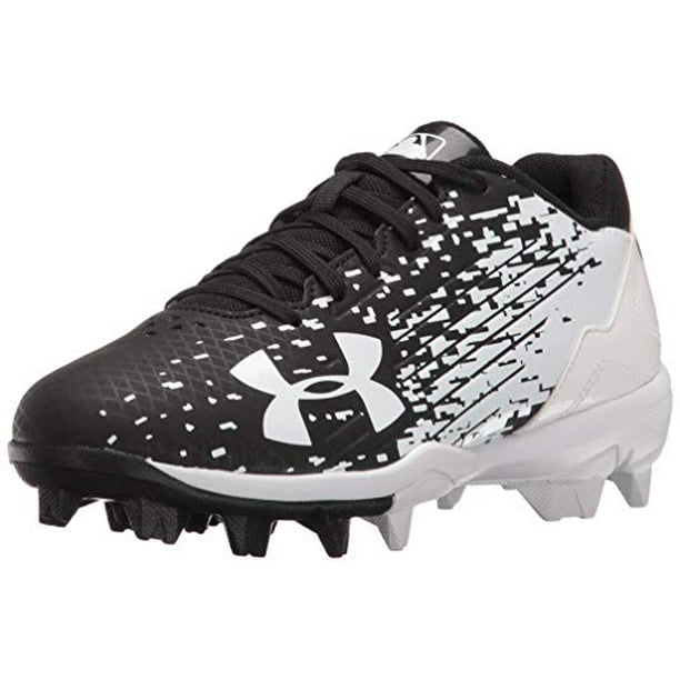 green molded baseball cleats