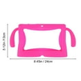 thumbnail image 3 of Étui en Gel de Silicone de 7 Pouces pour Tablette PC Android Q88 pour Enfants (Rouge Rose), 3 of 5