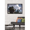 thumbnail image 2 of Halo Infinite - Master Chief Warzone Wall Poster, 22.375" x 34", Framed, 2 of 4