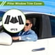 thumbnail image 2 of Adhesivos de protección para pilares de puertas y molduras de ventanas para Chevy Malibu 2016-2021, cubiertas exteriores de 6 piezas en negro., 2 of 7