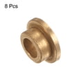 thumbnail image 3 of Flange Bearing Sleeve 6mm x 10mm x 6mm Bronze Self Lubricating Bushings, 8 Pieces, 3 of 5