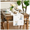 thumbnail image 1 of Hxlamzoo Rabbits Table Flag Holiday Banquet Table Decoration Tablecloth, 1 of 7