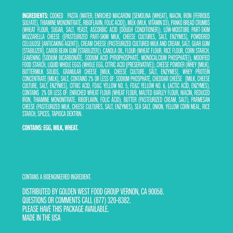 Scooby-Doo Mac and Cheese Bites, 8 oz Box (Frozen)