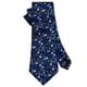 thumbnail image 4 of Set de corbatas Barry.Wang con estampado floral de seda, 150 cm, con gemelos, 4 of 6