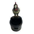 thumbnail image 3 of Outdoor Water Fountain Statue Set Funny Animal Resin Decor with LED Lights for Garden Yard Patio Bird Owl Rooster Figurine Hand Painted, 3 of 9