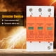 thumbnail image 2 of VIFERR 3P Lightning Protector 20kA-40kA 420vAC Dispositivo de descargador de bajo Voltaje Protector contra sobretensiones, 2 of 8