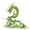 Green, variant on 90+ PCS 3D DIY Metal Dragon Model Kit, Mini Mechanical Assembly Puzzle, Mythical Eastern Dragon Ornament, Desk Collectible for Teens & Adults