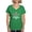 Irish Green, variant on CafePress - Queens Are Born In February 29Th T Shirt - Women's V-Neck Dark T-Shirt