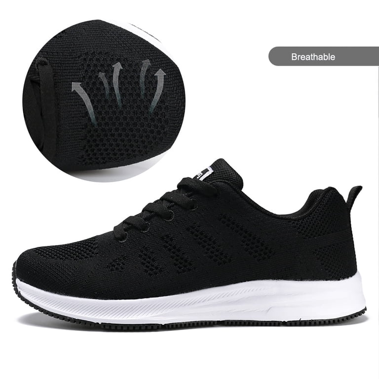 Breathable Mesh Walking Sneakers with EVA Cushioning for Athletic Training Men main image 3