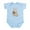 Sky Blue, variant on CafePress - Infant Bodysuit - Baby Light Bodysuit, Size Newborn - 24 Months