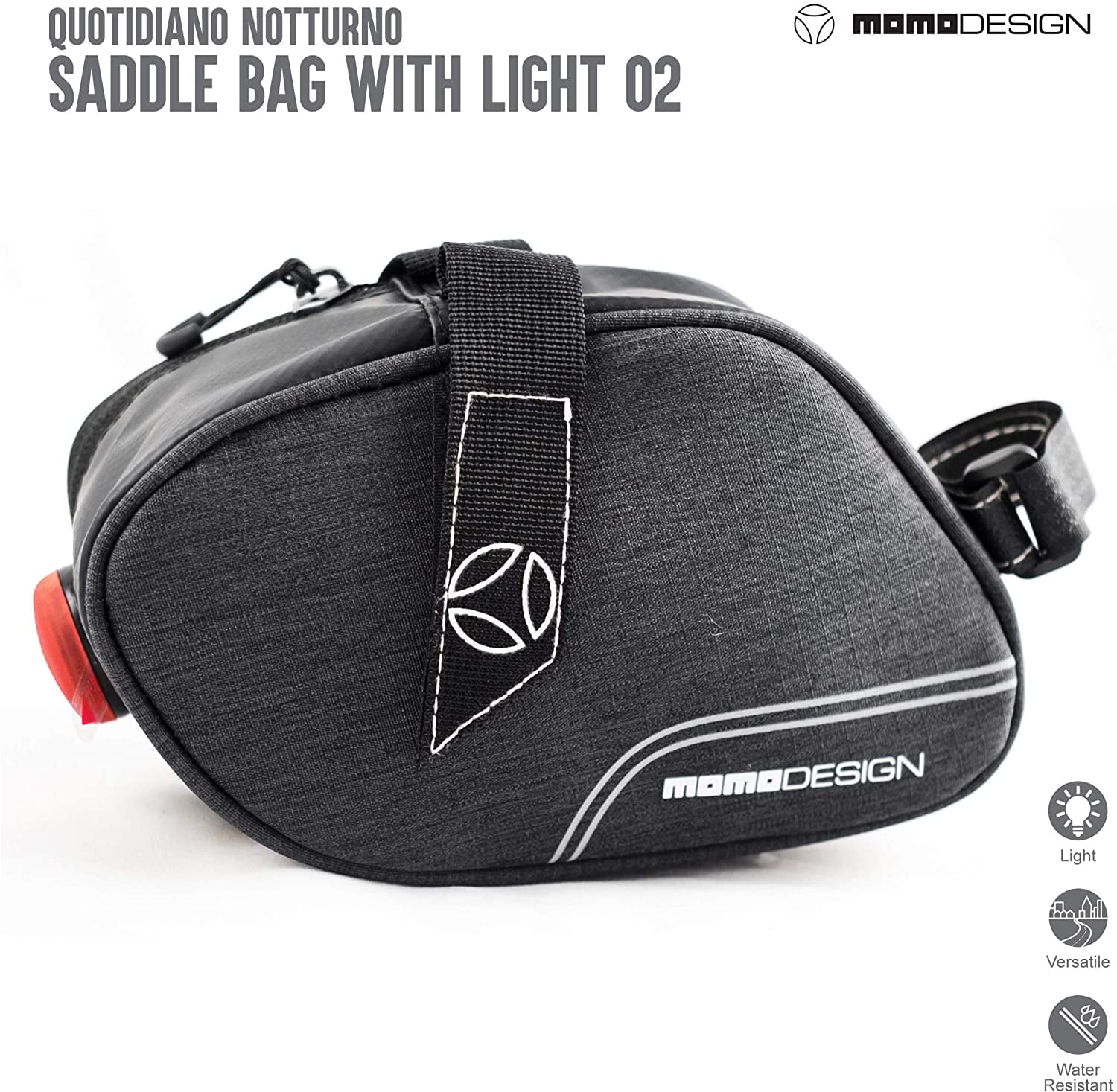 MOMODESIGN Bike Saddle Bag with Light Weather Djibouti Ubuy